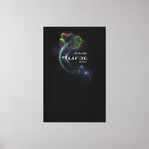 Solar Eclipse 2017 Canvas Print