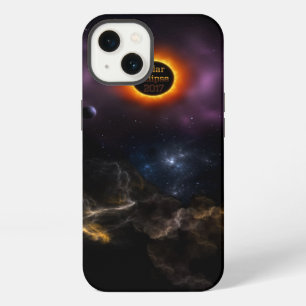 Solar Eclipse 2017 Nebula Bloom iPhone 13 Case