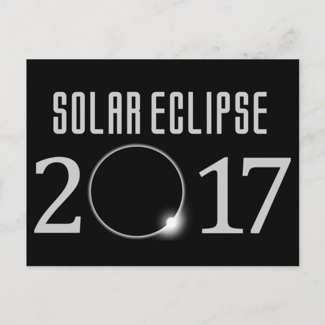 Solar Eclipse 2017 Postcard (Front)