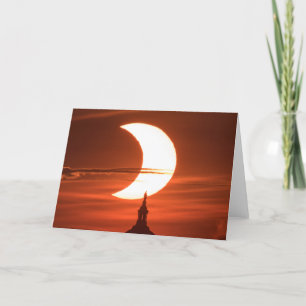 Solar Eclipse 2021 Card