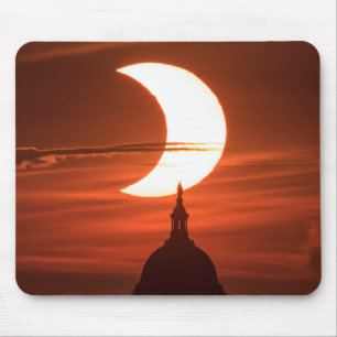 Solar Eclipse 2021 Mouse Mat