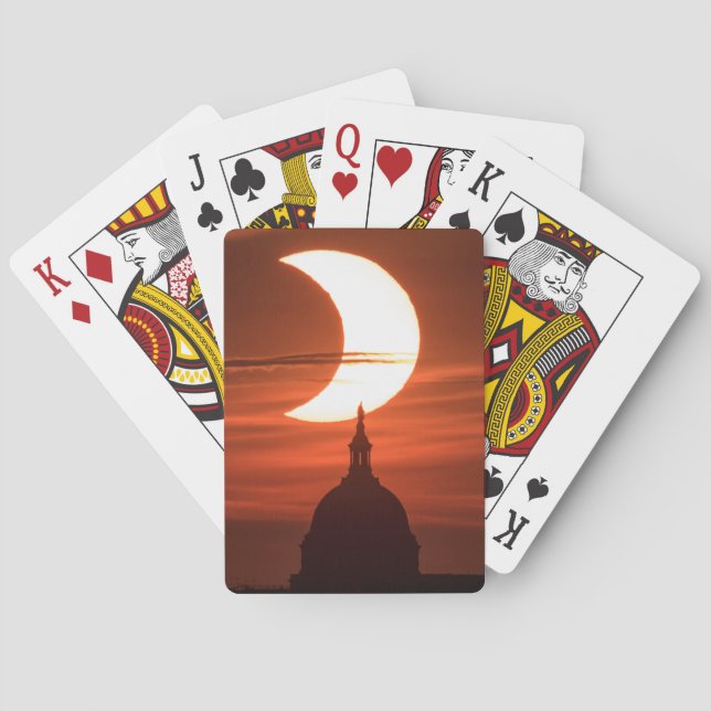 Solar Eclipse 2021 Playing Cards (Back)
