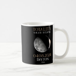 Solar Eclipse 2024 04 Dayton Ohio Coffee Mug