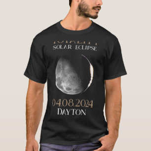 Solar Eclipse 2024 04 Dayton Ohio  T-Shirt
