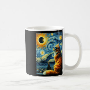 Solar Eclipse 2024 April 8 Cat Totality Solar Ecli Coffee Mug
