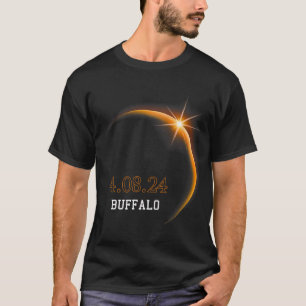 Solar Eclipse 2024 Buffalo Totality Spring 4.08.24 T-Shirt