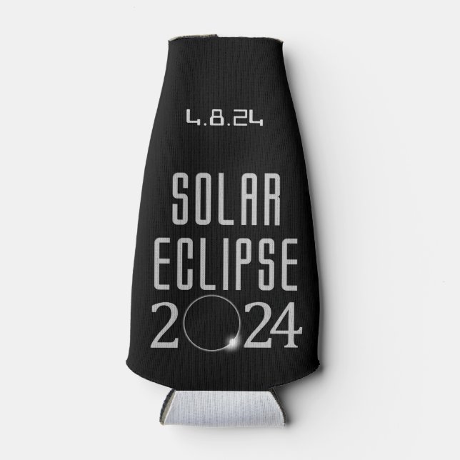 Solar Eclipse 2024 Can Cosy Bottle Cooler (Front)