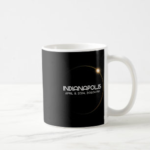 Solar Eclipse 2024 City Coffee Mug