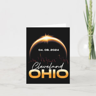 Solar Eclipse 2024 Cleveland Ohio Total Solar Ecli Card