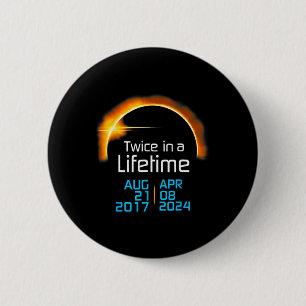 Solar Eclipse 2024 Cute Solar Eclipse Kids Toddler 6 Cm Round Badge