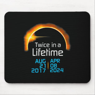 Solar Eclipse 2024 Cute Solar Eclipse Kids Toddler Mouse Mat