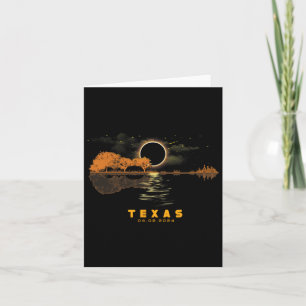 Solar Eclipse 2024 Guitar 04.08.24 Totality Texas Card