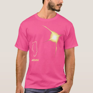 Solar Eclipse 2024 Illinois TShirt