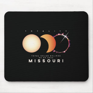 Solar Eclipse 2024 Missouri Total Eclipse Astronom Mouse Mat
