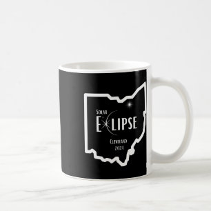 Solar Eclipse 2024 Ohio Total Solar Eclipse Clevel Coffee Mug