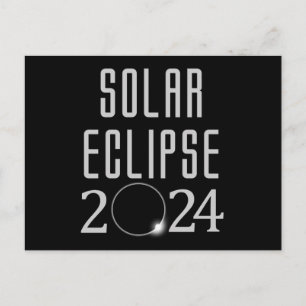 Solar Eclipse 2024 Postcard