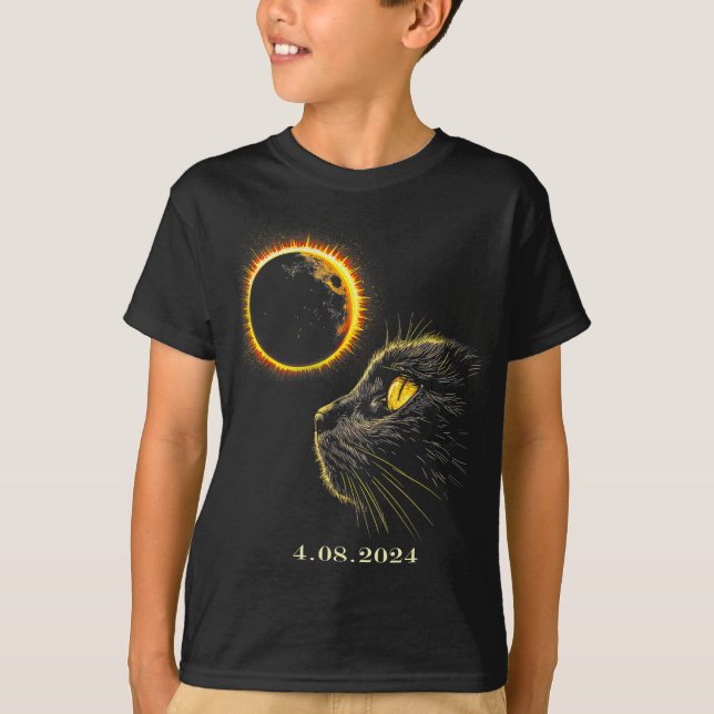 Solar Eclipse 2024 Shirt Total Eclipse April 8th 2 (Front)