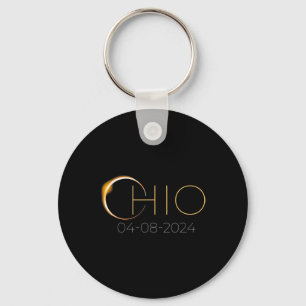 Solar Eclipse 2024 State Ohio Total Solar Eclipse Key Ring