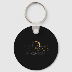 Solar Eclipse 2024 State Texas Total Solar Eclipse Key Ring