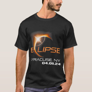 Solar Eclipse 2024 Syracuse New York  T-Shirt