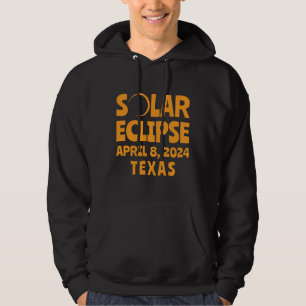 Solar Eclipse 2024 Texas Hoodie