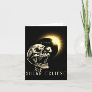 Solar Eclipse 2024 Total Eclipse April 8th 2024 Sk Card