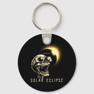 Solar Eclipse 2024 Total Eclipse April 8th 2024 Sk Key Ring