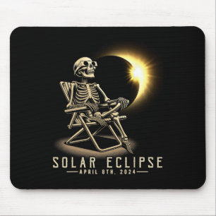 Solar Eclipse 2024 Total Eclipse April 8th 2024 Sk Mouse Mat