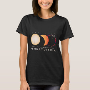 Solar Eclipse 2024 Total Eclipse Pennsylvania Grap T-Shirt