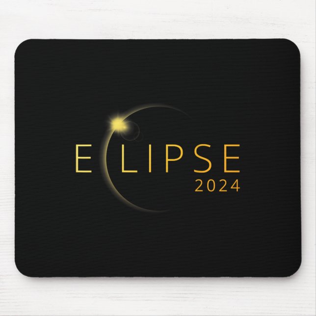 Solar Eclipse 2024 Total Solar Eclipse 4.08.24 5  Mouse Mat (Front)