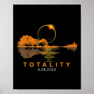Solar Eclipse 2024 Total Solar Eclipse 4.08.24 Gui Poster