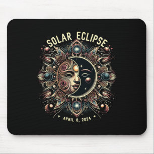 Solar Eclipse 2024 Total Solar Eclipse 4.08.24 Kid Mouse Mat