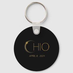 Solar Eclipse 2024 Total Solar Eclipse State Ohio Key Ring