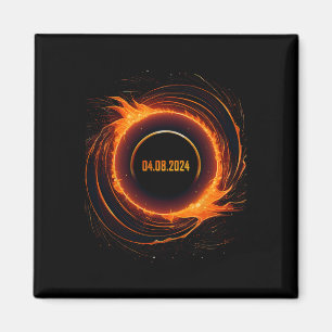 Solar Eclipse 2024 Total Sun Eclipse Magnet