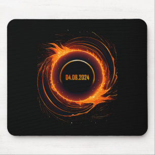 Solar Eclipse 2024 Total Sun Eclipse Mouse Mat