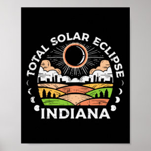 Solar Eclipse 2024 Totality April 8 Men Women Kids Poster