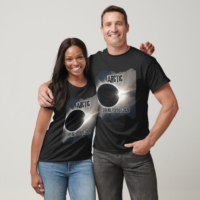 Solar Eclipse 2026 Arctic T-Shirt (Unisex)