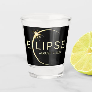 Solar Eclipse 2026 Shot Glass