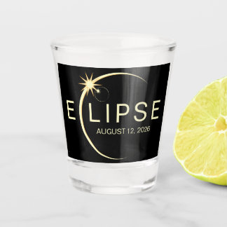 Solar Eclipse 2026 Shot Glass