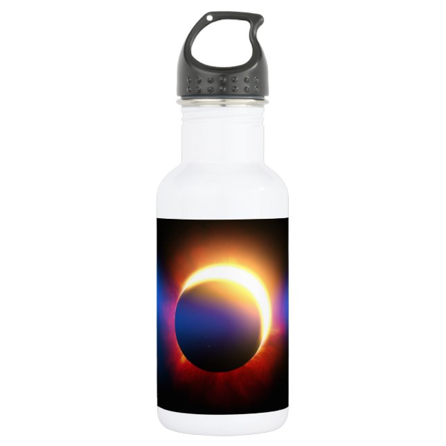 Solar Eclipse 532 Ml Water Bottle (Front)