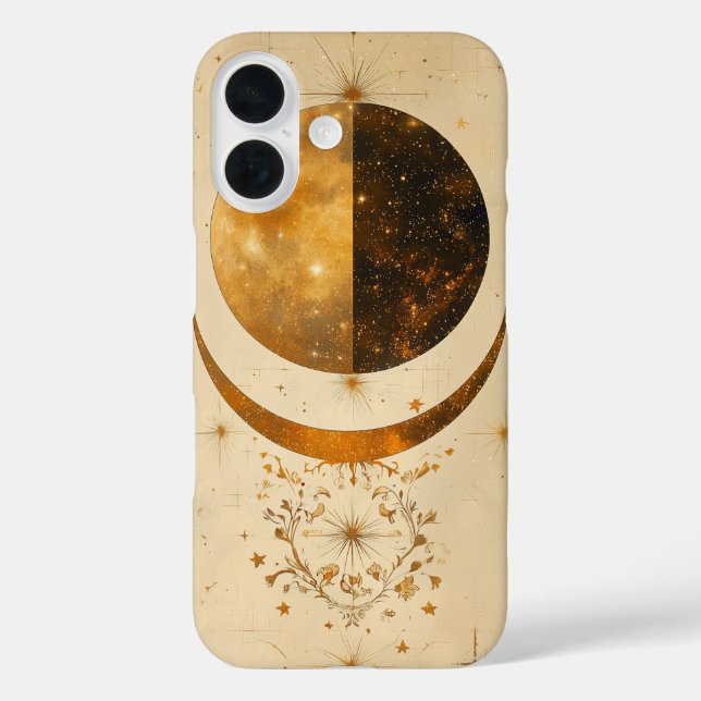 Solar Eclipse Alchemy Phone Case (Back)