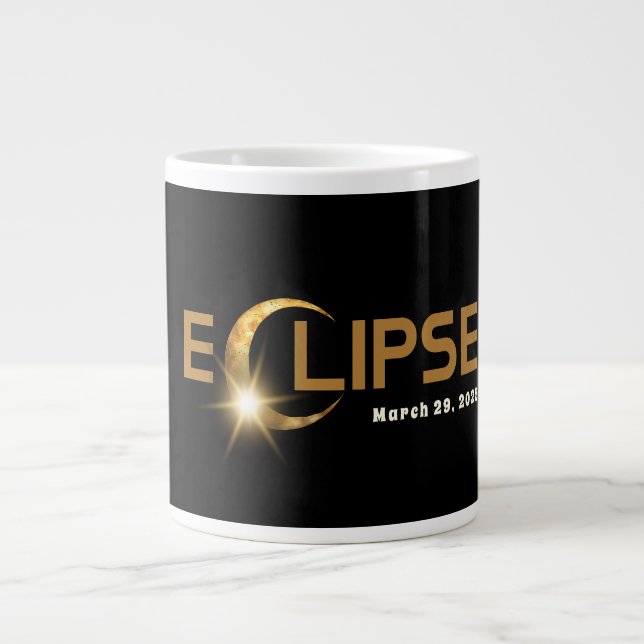 Solar Eclipse American Event 3/29/2025 Coffee Mug (Front)