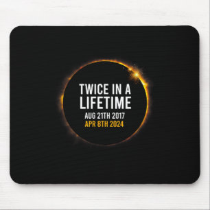 Solar Eclipse Apr 8 2024 Totality Twice Times In A Mouse Mat