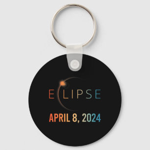Solar Eclipse April 8 2024 Total Solar Eclipse Key Ring