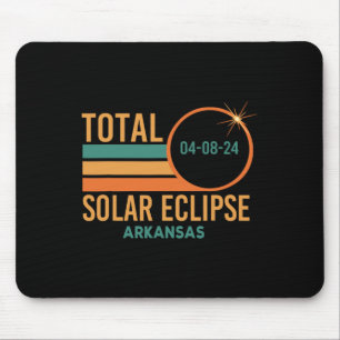 Solar Eclipse Arkansas April 8 2024 Total Totality Mouse Mat