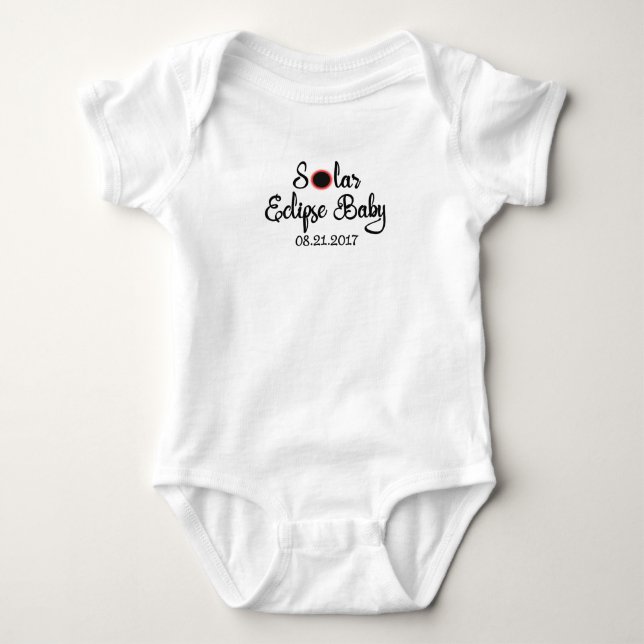 Solar Eclipse Baby Bodysuit T shirt (Front)
