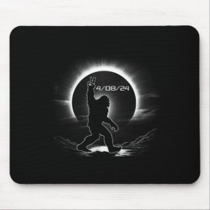 Solar Eclipse Bigfoot Total Solar Mouse Mat