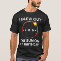 Solar Eclipse Birthday I Blew Out The Sun On My Bi
