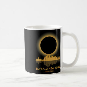 Solar Eclipse Buffalo New York Souvenir Totality Coffee Mug