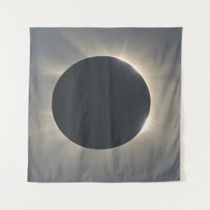 Solar Eclipse Closeup Tapestry